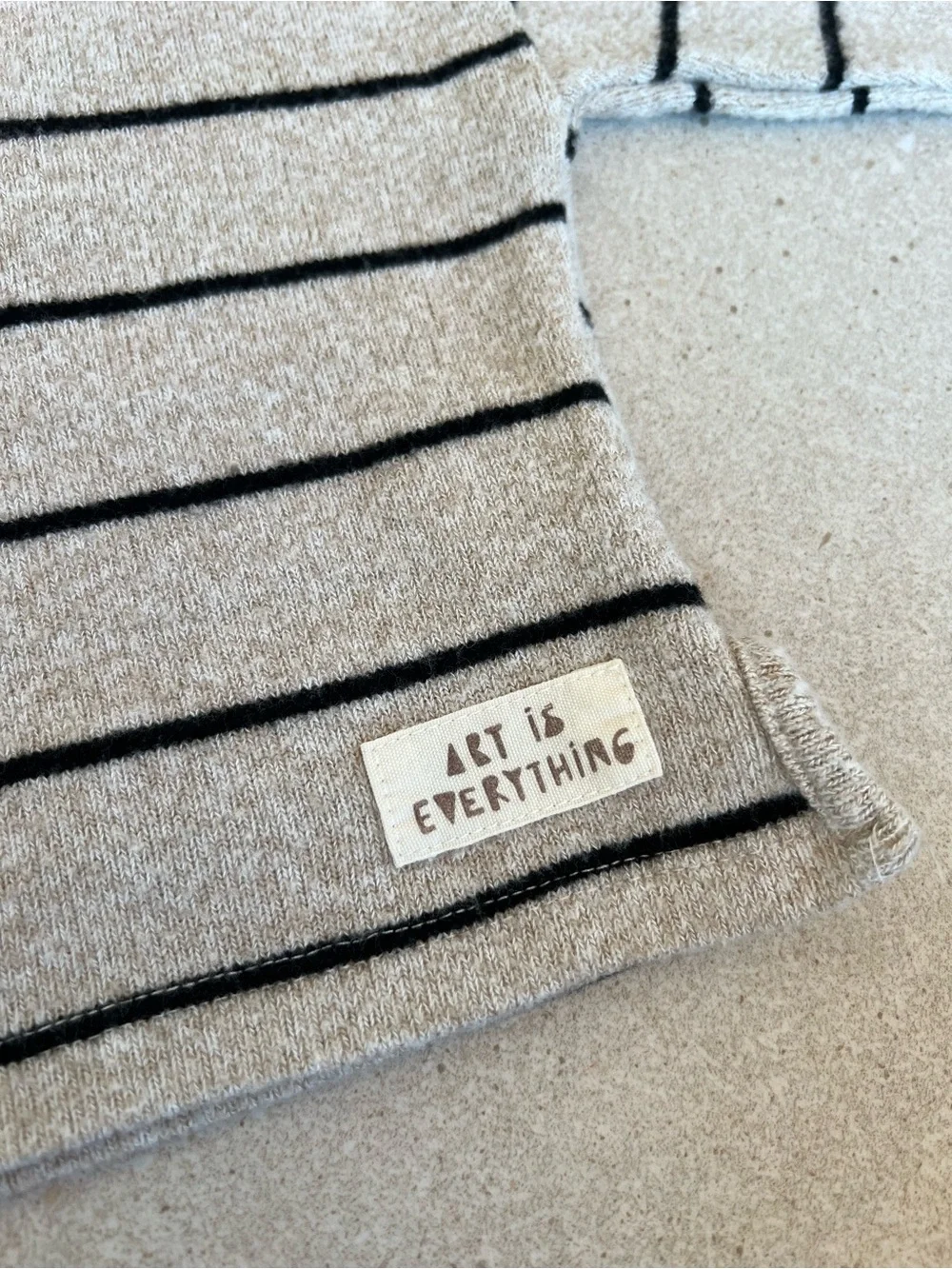Zara Striped Baby Sweater